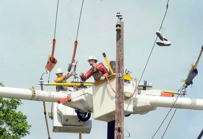 DME linemen return from Florida